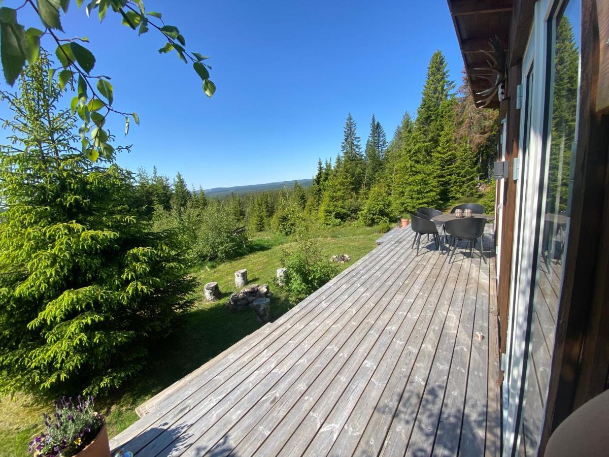 Cozy Forest Cabin With Amazing Mountain View Torsby Kültér fotó